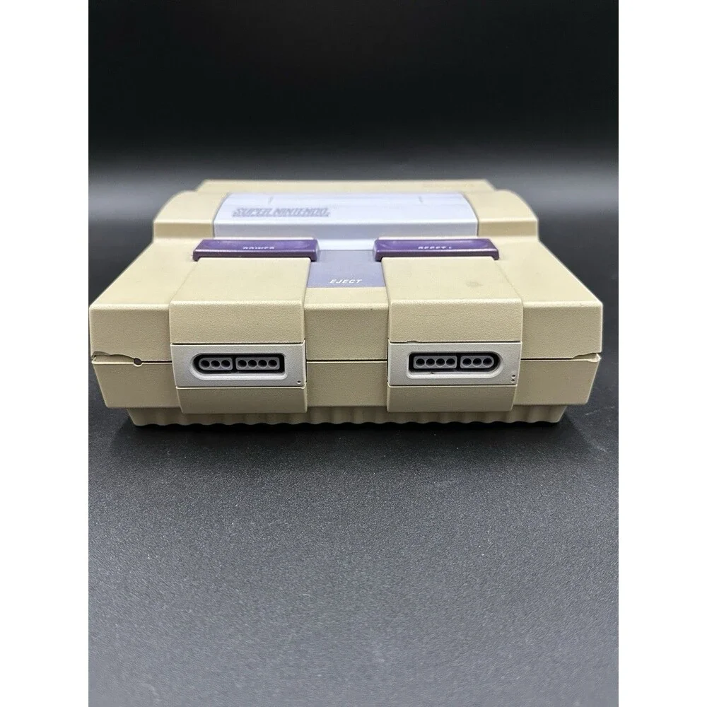 Nintendo SNES No. SNS-001 Console with OEM Controller/Cables, Super Mario World